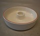 RED line 3091 Candlestick  12.5 cm -4 ALL Seasons Royal Copenhagen faience Red 
Top