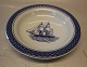 0926-46 Porridge bowl / Cereal 17 cm Aluminia Faience Tranquebar Navy # 46